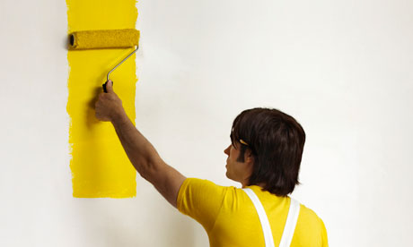 yellow wall
